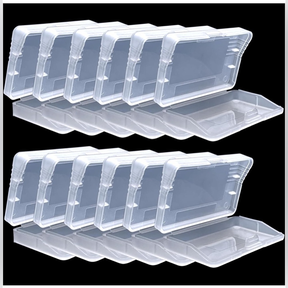 Clear GBA Game Cartidge Case